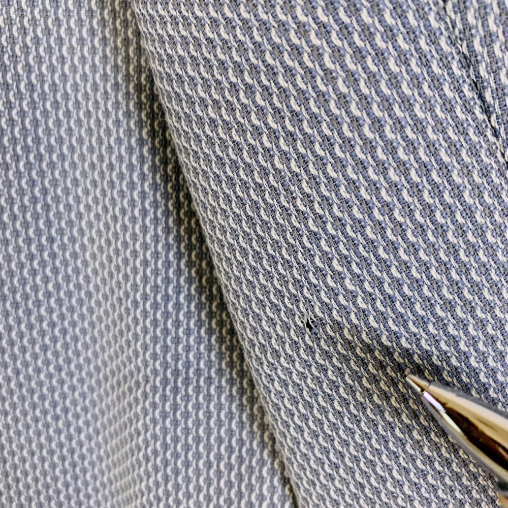 Zanella Blazer Jacket‎ Women's Size 16 Blue Green Geometric Print Made in Italy - Picture 12 of 12